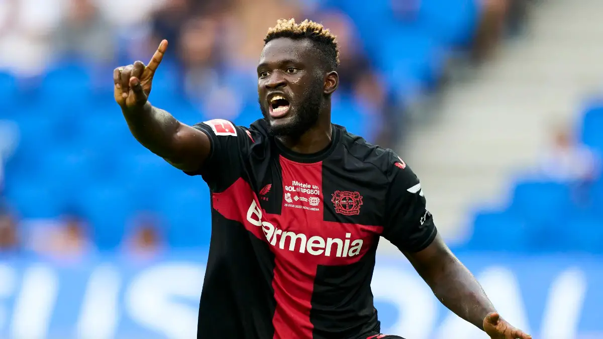 Boniface In Action, Tella Benched As Bayer Leverkusen Beat Feyenoord in Champions League