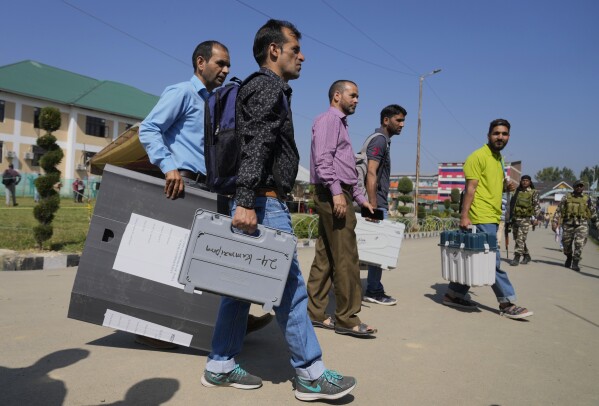 India’s Kashmir region holds first regional election