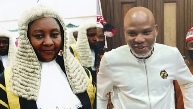 Justice Binta Nyako withdraws from Nnamdi Kanu’s trial