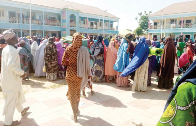 Maiduguri flood: Displaced persons return home as water recedes.