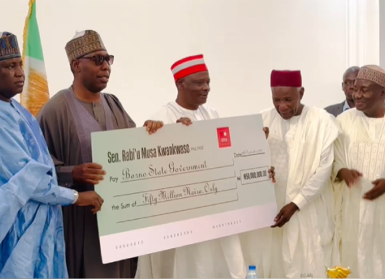 Senator Kwankwaso donates ₦50m to support Maiduguri flood victims