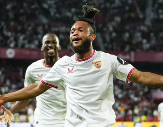 Super Eagles Winger Ejuke scores first goal in La Liga for Sevilla