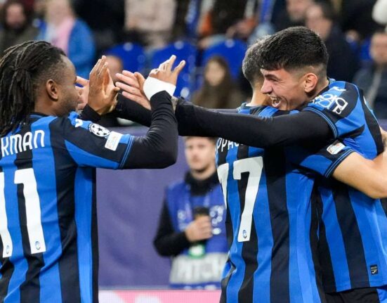 Lookman Shines As Atalanta Beats Shakhtar Donetsk in Champions’ League Match