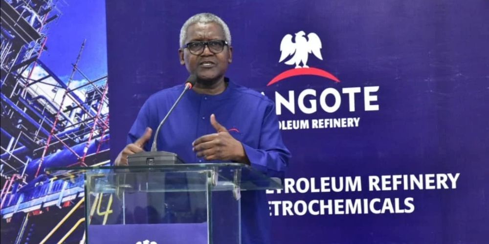 Aliko Dangote Urges End to Fuel Imports, Cites Dangote Refinery as Solution to Scarcity