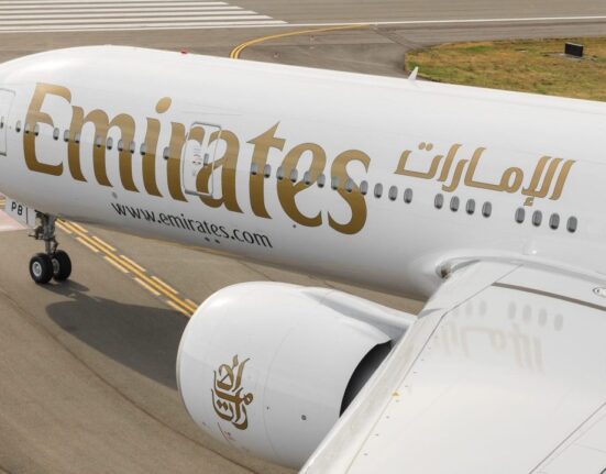 Emirates flight lands in Lagos for first time in 2 years