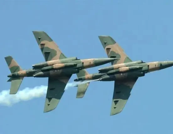 NAF Airstrikes kill scores of terrorists in Borno