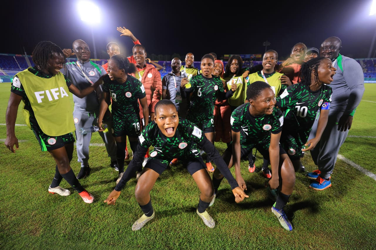 NFF Applauds ‘Gallant’ Flamingos for Under-17 Women’s World Cup Performance