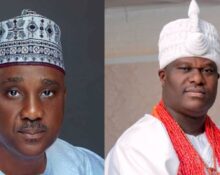 Speaker Abbas greets Ooni Ogunwusi at 50