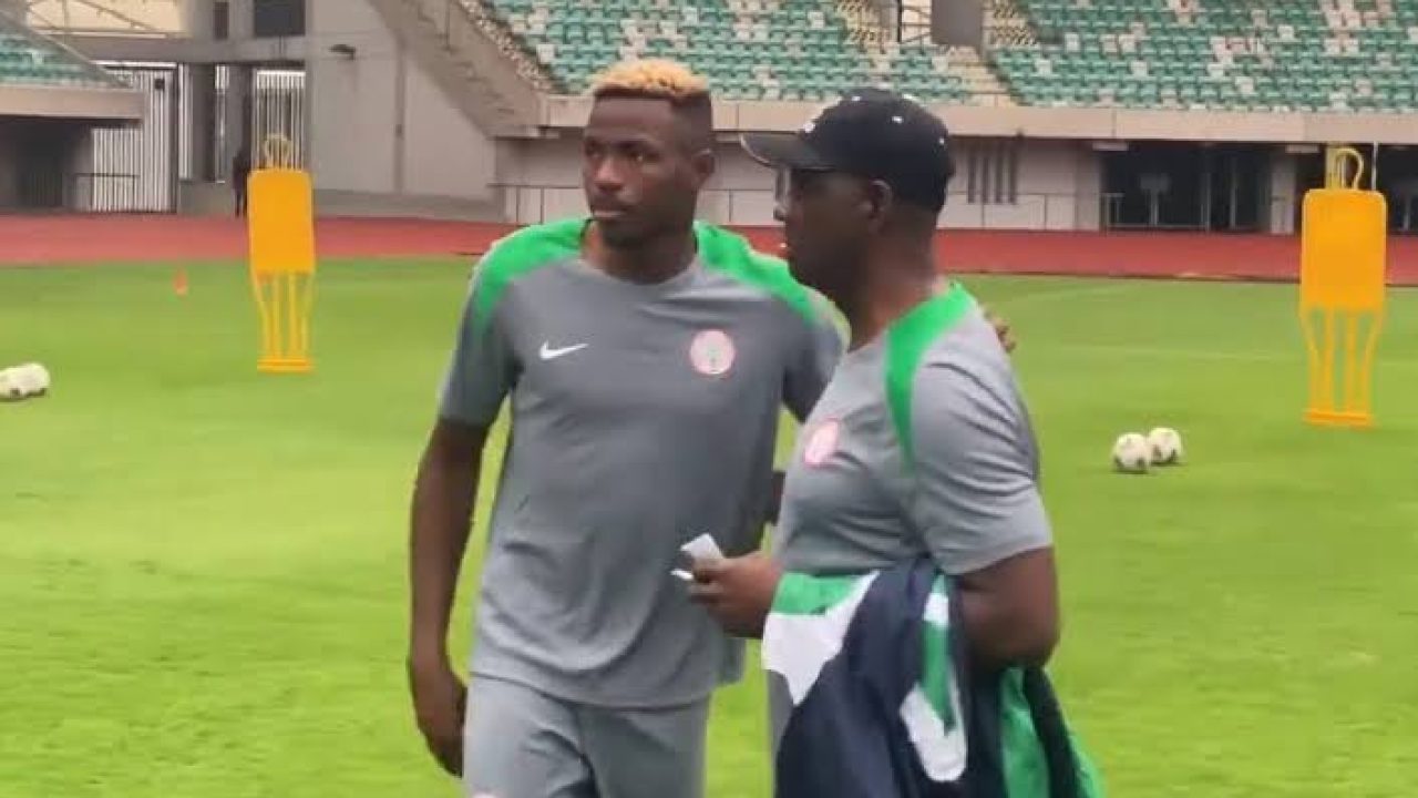 Eguavoen Confident in Super Eagles' Attack Despite Osimhen's Absence for AFCON Qualifiers