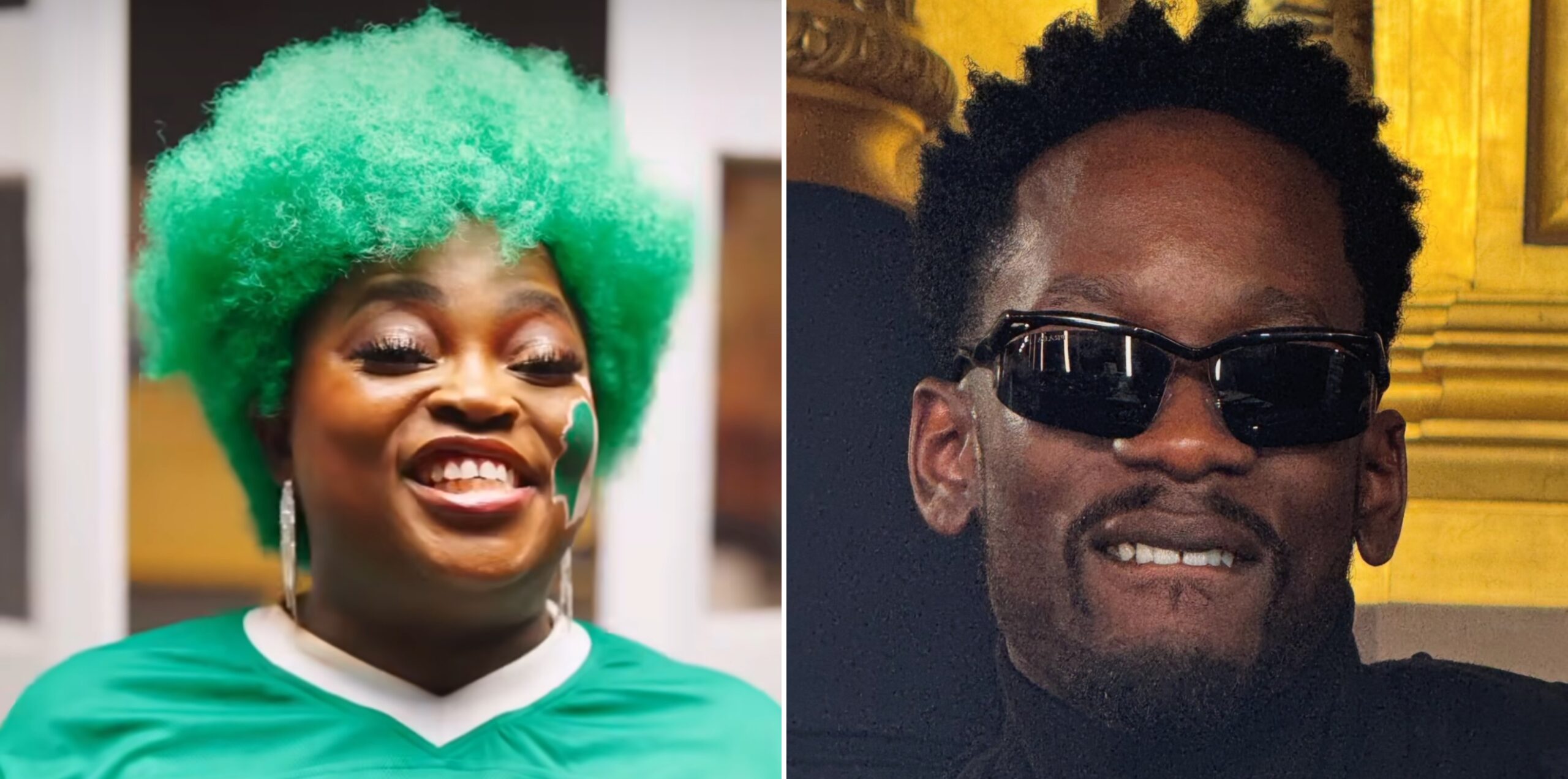 Funke Akindele, Mr Eazi encourage fans on Independence Day