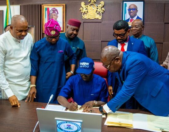 Edo Governor Signs N485 Billion Revised Budget for Development Projects