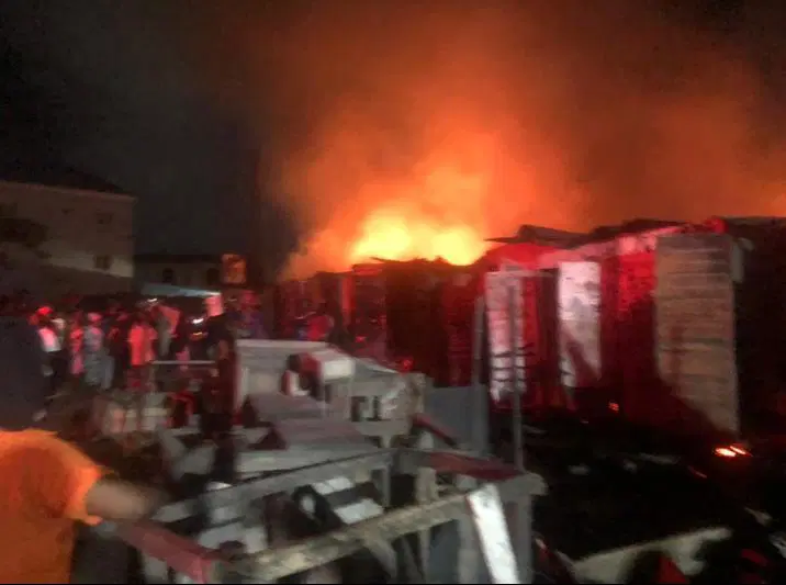 Fire Destroys Millions in Property at Ajah Market, Lagos