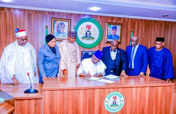 Gov. Sule Signs Landmark Local Government Law 2024 in Nasarawa