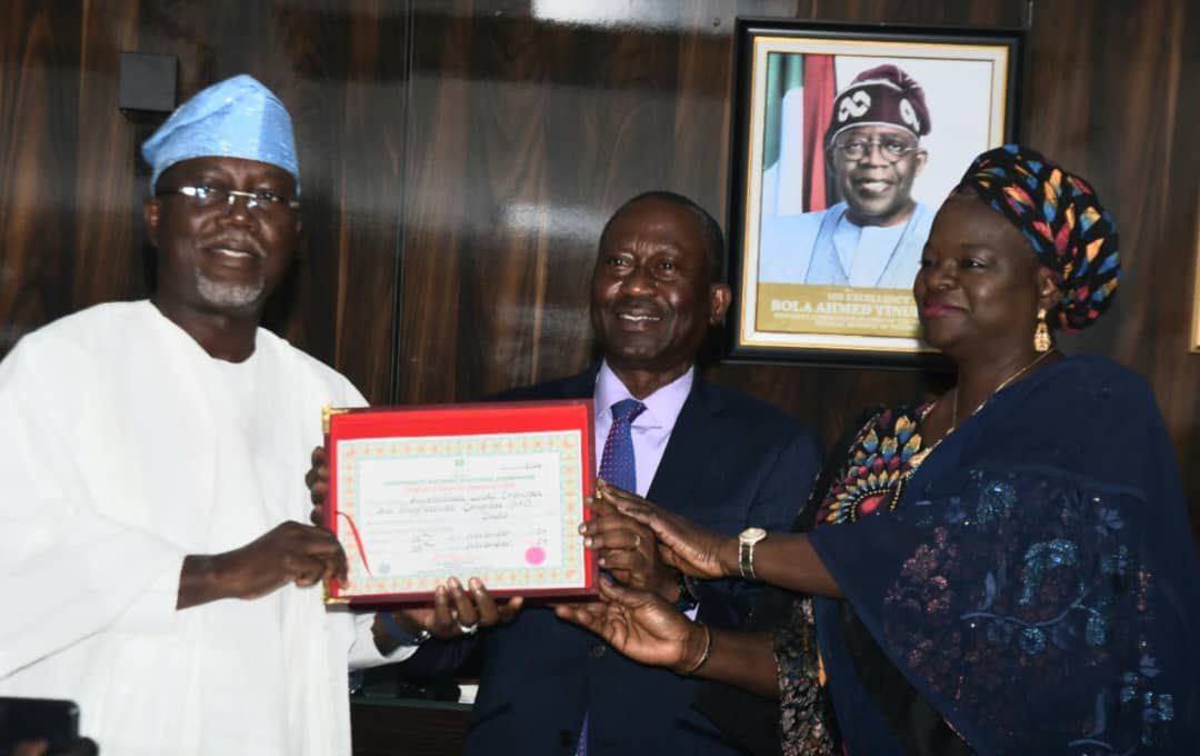 INEC Issues Certificate of Return to Ondo Governor Lucky Aiyedatiwa