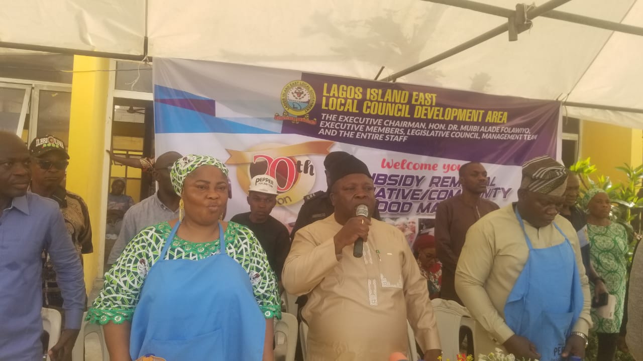 Lagos Island East LCDA Hosts 20th Edition of "Food Hub" to Combat High Cost of Feeding