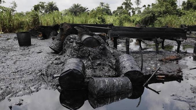 NSCDC Uncovers Suspected Illegal Refinery in Ebonyi