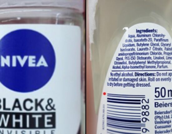 Nivea deodorant produced in Nigeria not harmful, NAFDAC clarifies