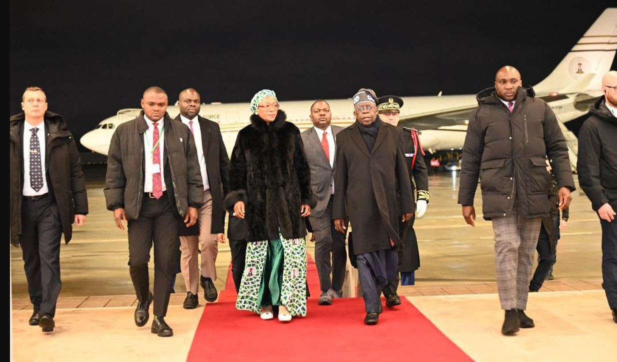 President Tinubu Arrives in Paris for Three-Day State Visit