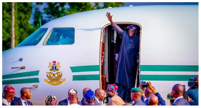 President Tinubu Embarks on State Visit to France for Bilateral Talks