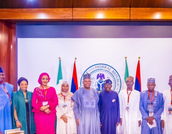 President Tinubu Swears in Seven New Ministers at Aso Rock