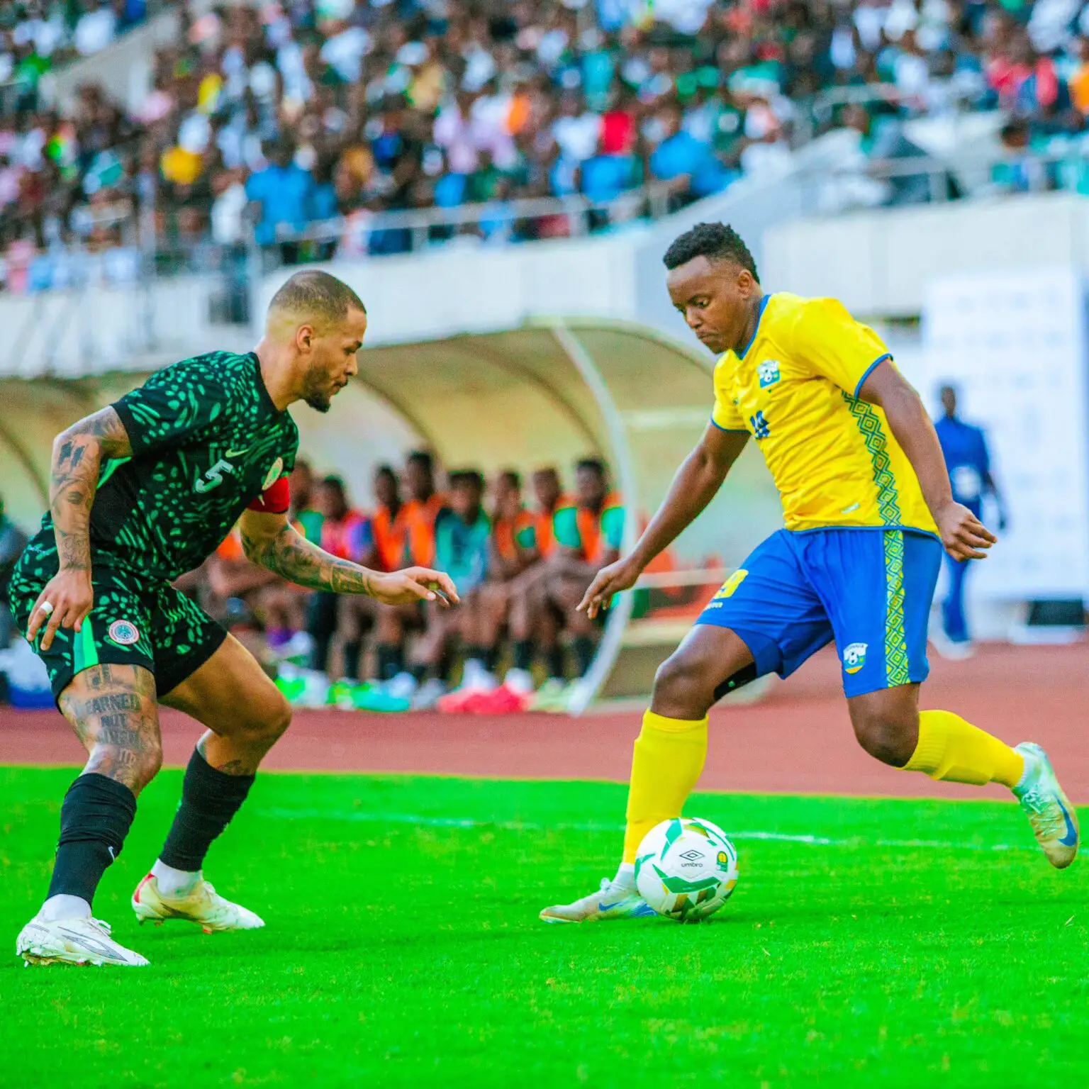 Rwanda Stuns Nigeria 2-1 in AFCON Qualifier Upset