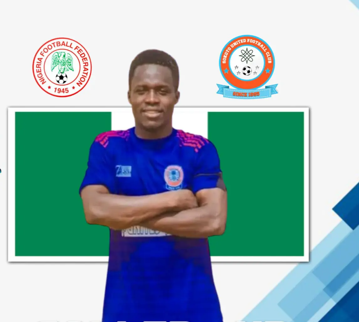 Sokoto United's Ishaku Jibrin Receives Super Eagles B Call-Up for Ghana Clash