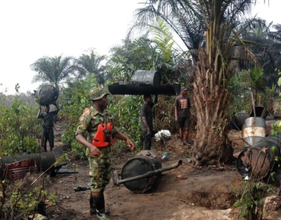 Army destroys 20 illegal refinery sites, recover 90,000 litres of fuel