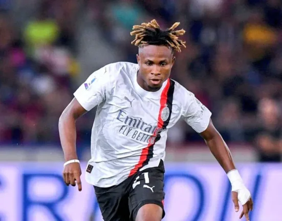 Chukwueze Out for One Month After Injury in AC Milan-Roma Clash