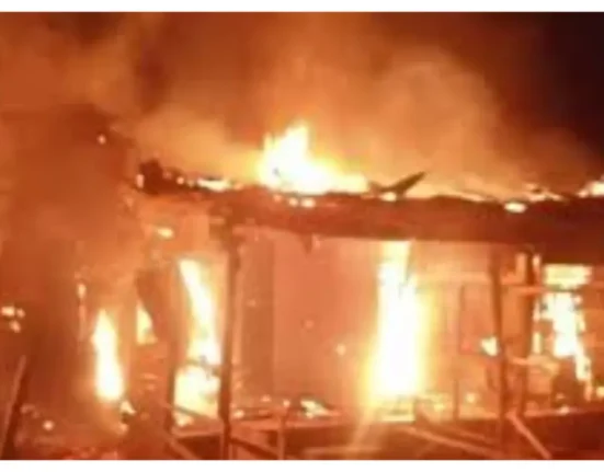 Fire Destroys Goods Worth Millions at Alaba Rago Market in Lagos