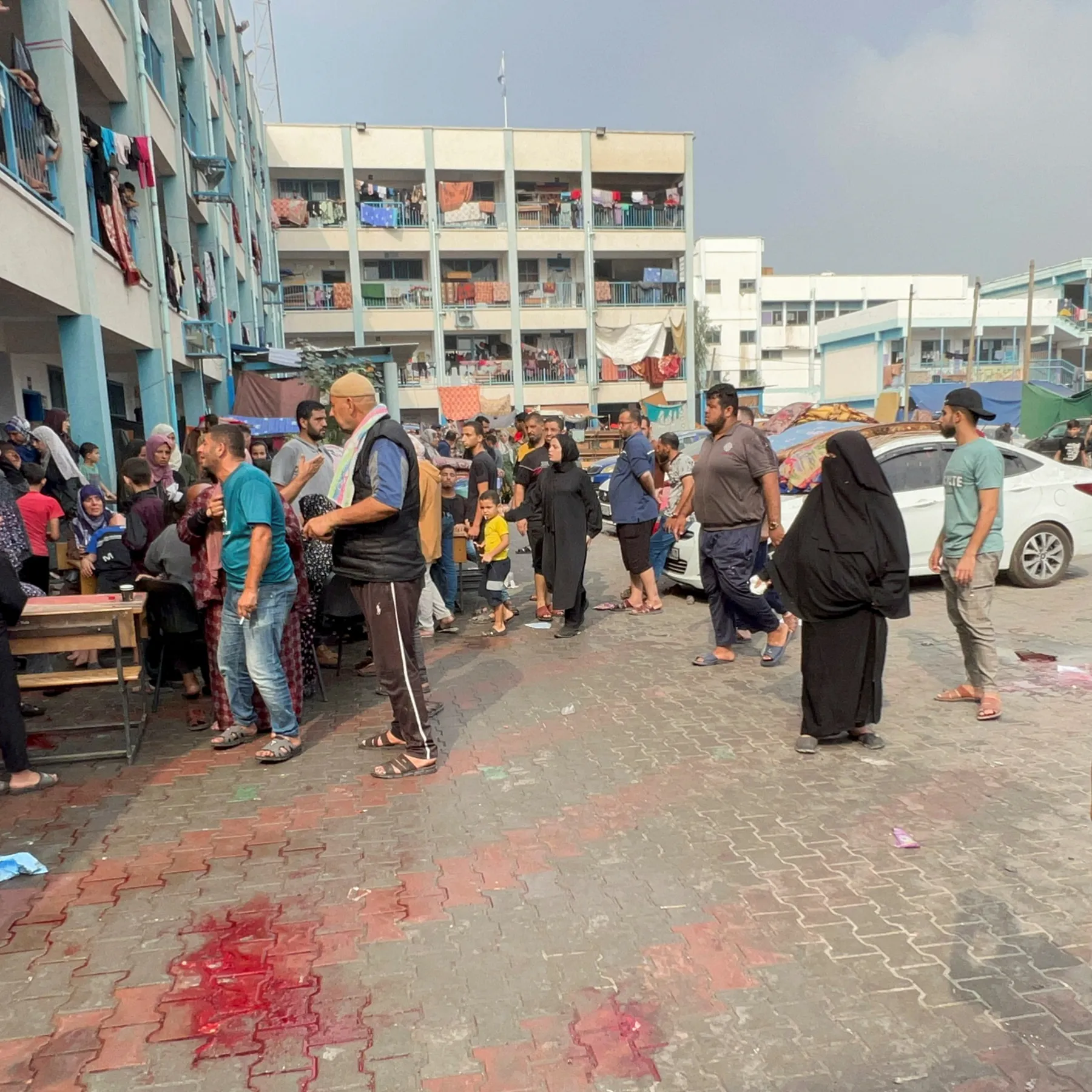 Israeli Strike on UN-Run Gaza School Kills 20 Displaced Palestinians