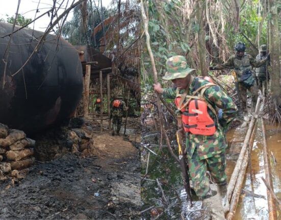 Nigerian Army Arrests 29 Suspects, Shuts Down 42 Illegal Refineries in Niger Delta