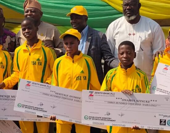 Ogun Rewards National Youth Games Athletes with Over ₦7 Million