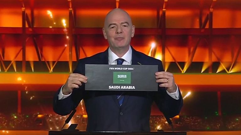 Saudi Arabia Confirmed as 2034 World Cup Host