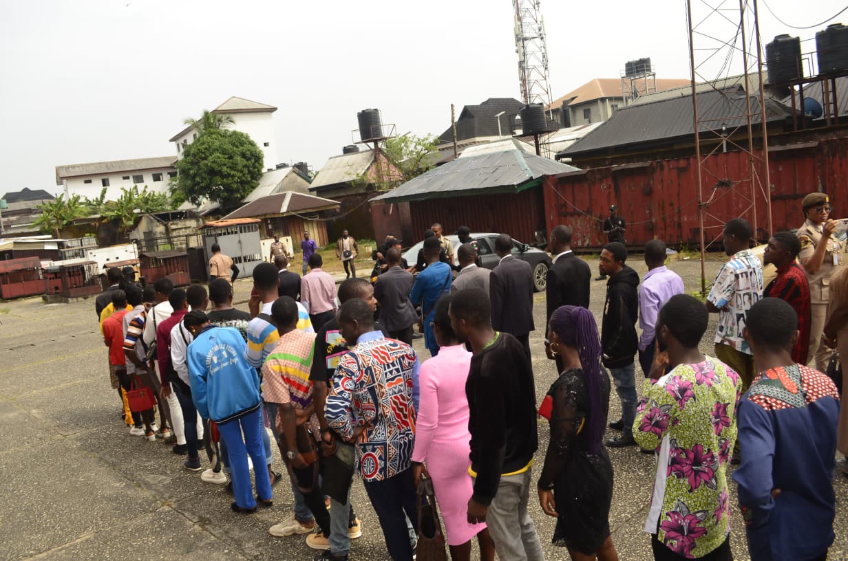 90 Foreign Nationals Arrested in Rivers state for Alleged Cybercrime