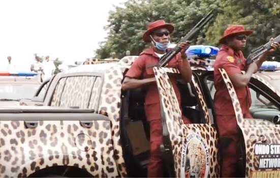 Amotekun Corps Parades 21 Suspects in Ondo State