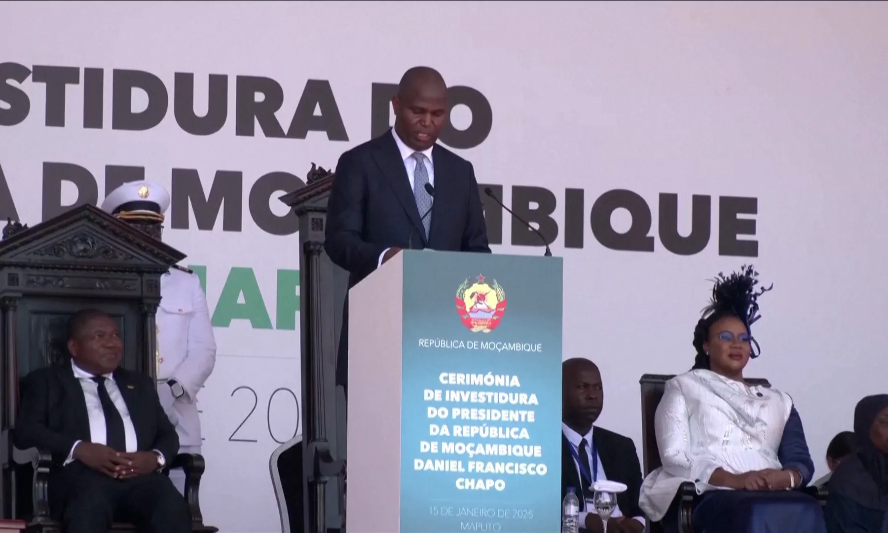 Daniel Chapo Sworn in as President of Mozambique