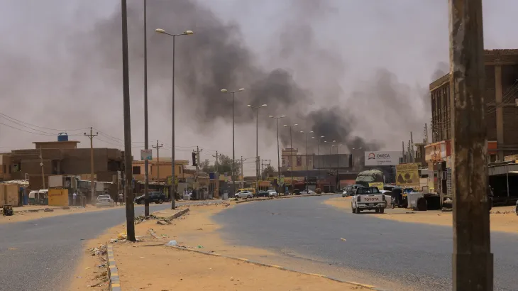 Fighting Erupts North of Khartoum as Army and RSF Battle for Control