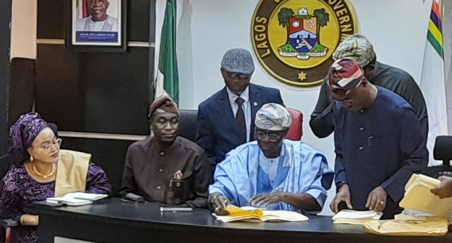 Lagos Governor Signs ₦3.366 Trillion 2025 Budget into Law