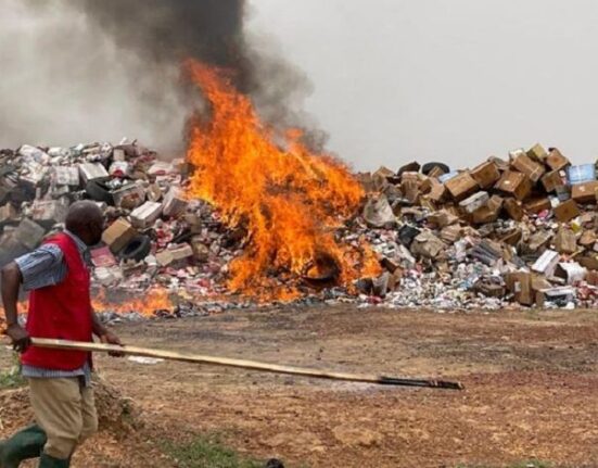 NAFDAC Destroys ₦1.3bn Worth of Fake and Expired Goods in Abuja