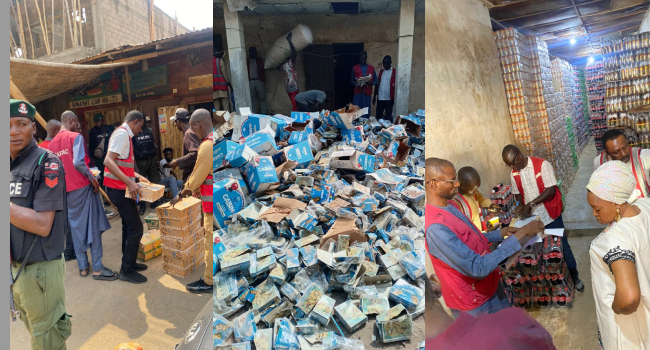 NAFDAC Shuts Down Kaduna Warehouse Stocked with Expired Goods Worth N75m