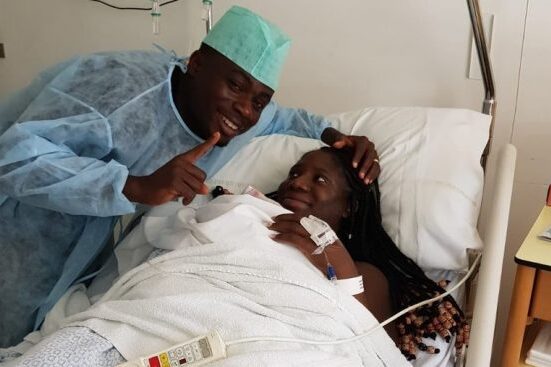 Super Eagles winger, Simon, wife welcome first son