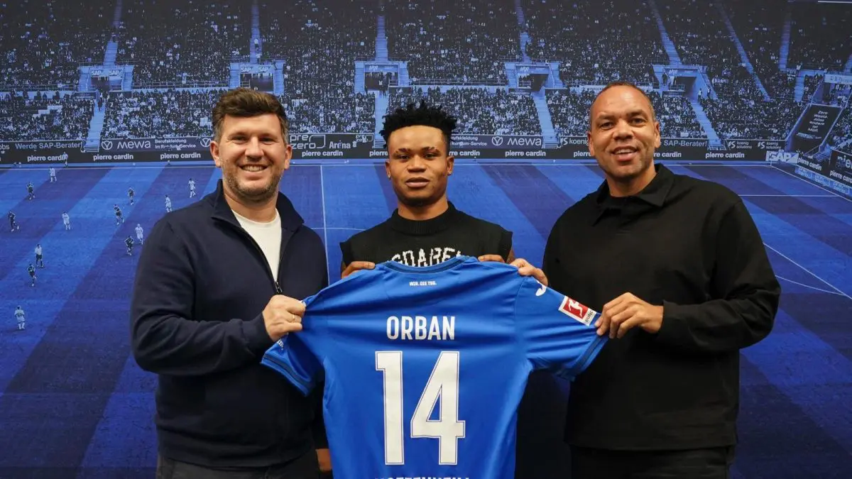 TSG Hoffenheim Secure Signing of Super Eagles Forward Invitee Gift Orban