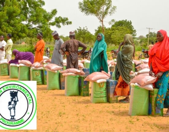 UNDP, Katsina Government Distribute Agricultural Relief in Jibia