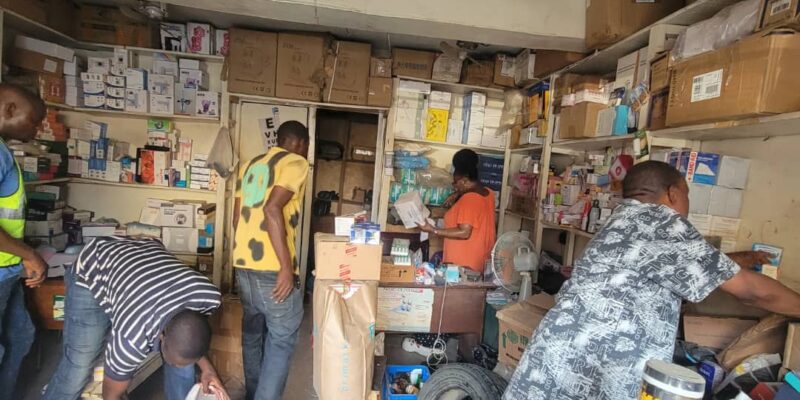 NAFDAC Seals 3,000 Shops in Lagos Drug Market Crackdown