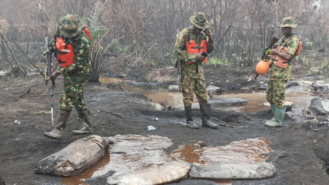 Nigerian Army Cracks Down on Oil Theft in Niger Delta