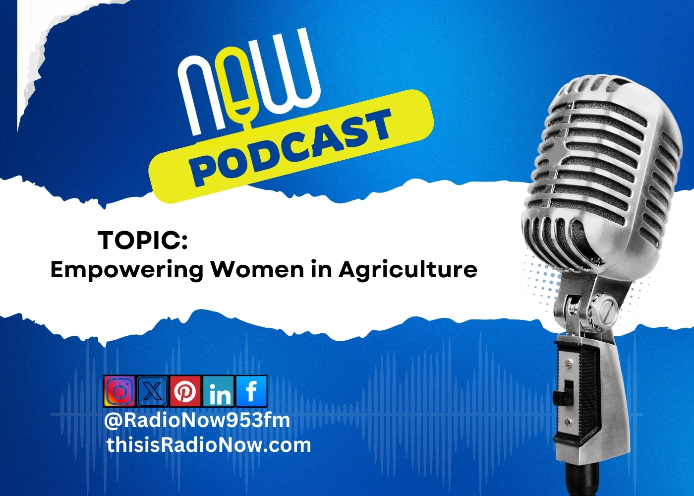 Now Podcast - Empowering Women in Agriculture