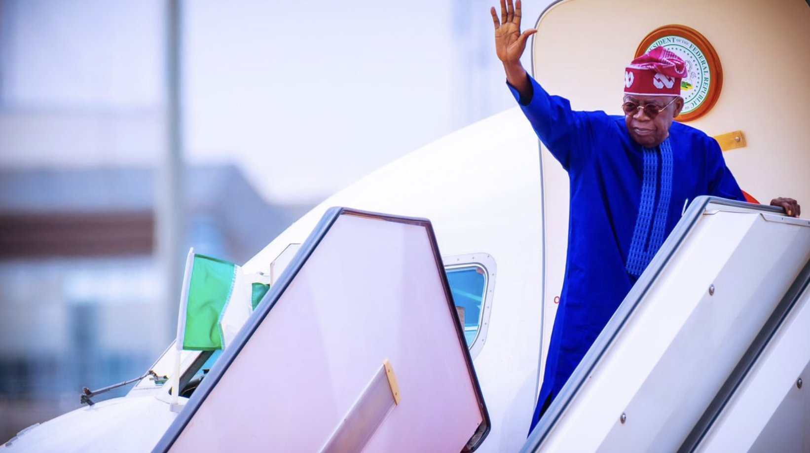 President Tinubu Departs for Paris Ahead of AU Summit