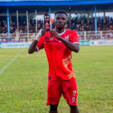 Antoine Desouza Named NPFL Player of the Month for February