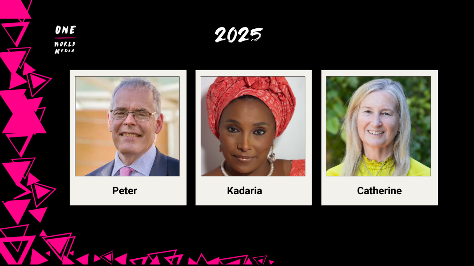 Kadaria Ahmed Joins One World Media Board, Set to Become Co-Chair in 2026