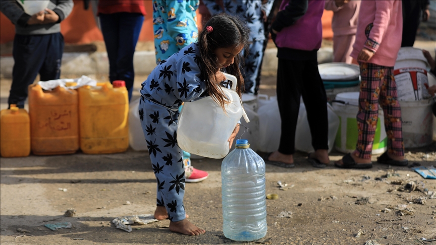 Nine in Ten People in Gaza Without Safe Drinking Water, Says UNICEF